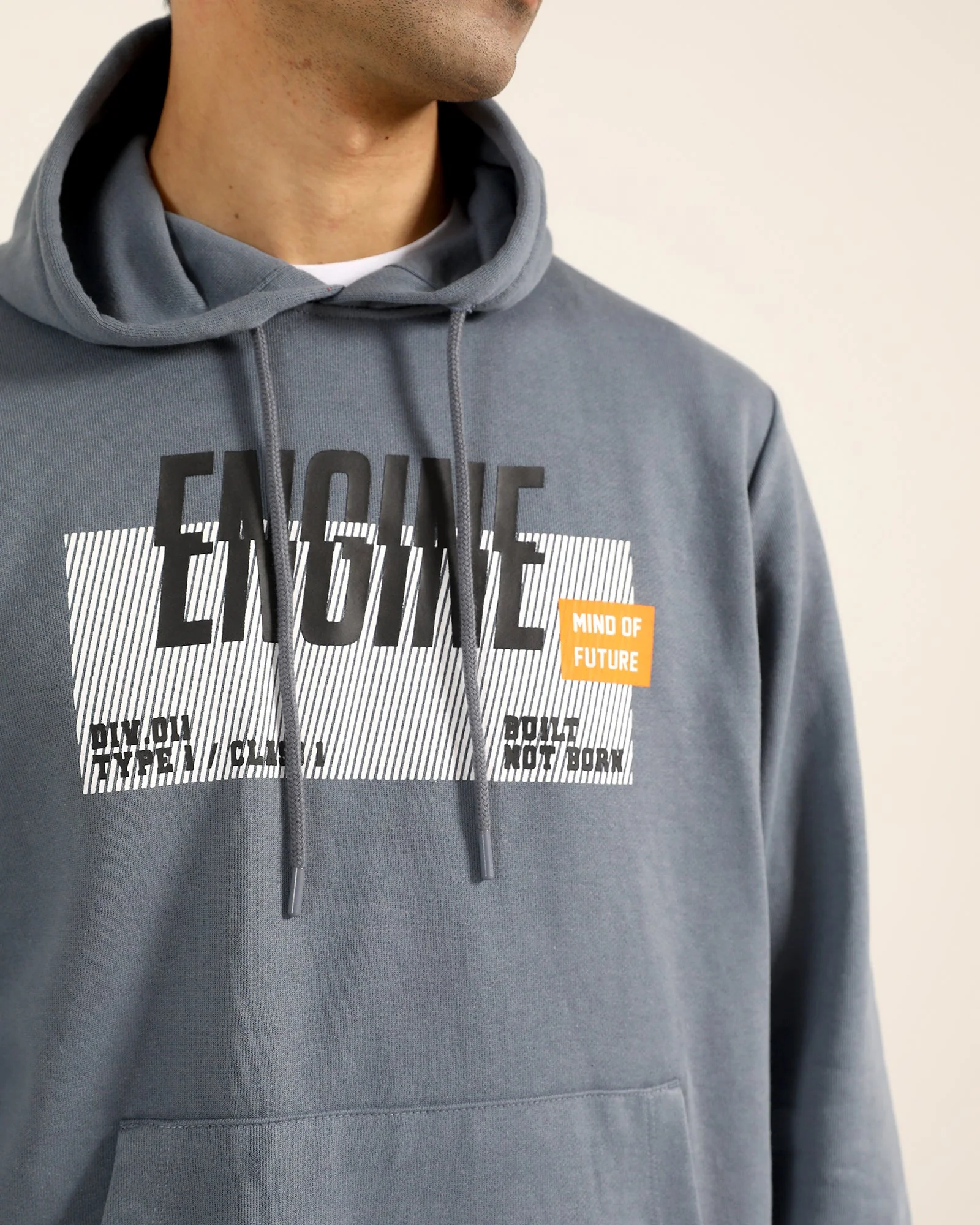 Men Basic Hoodie - Image 3