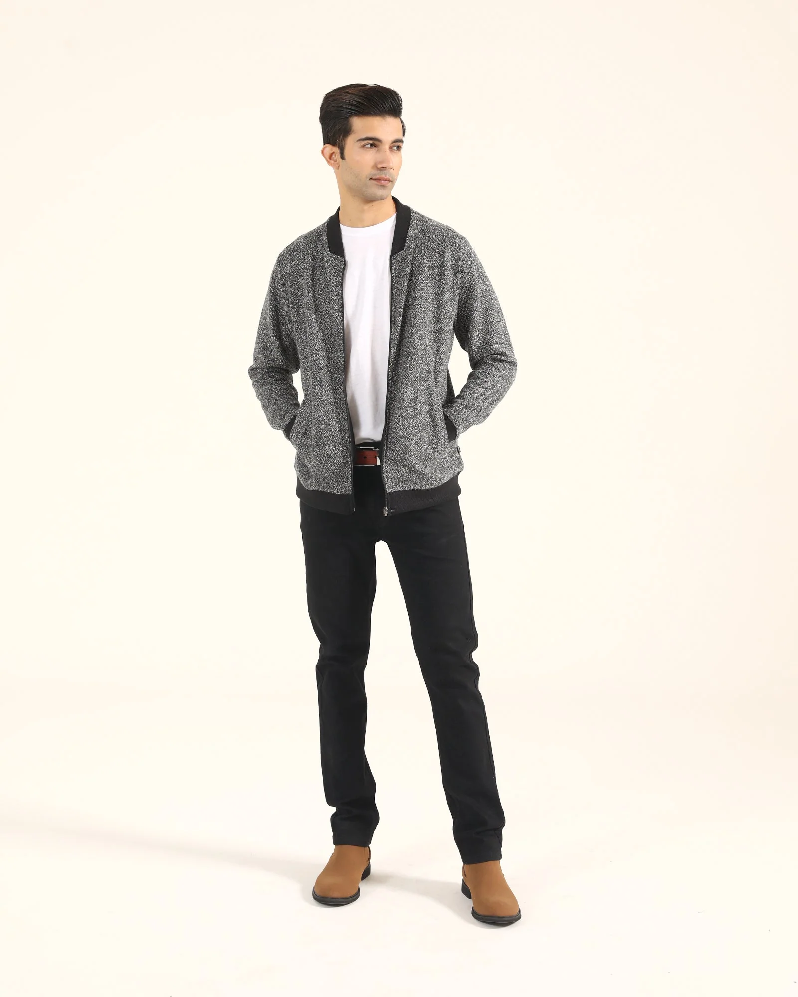 Men Basic Zip Thru Upper - Image 3