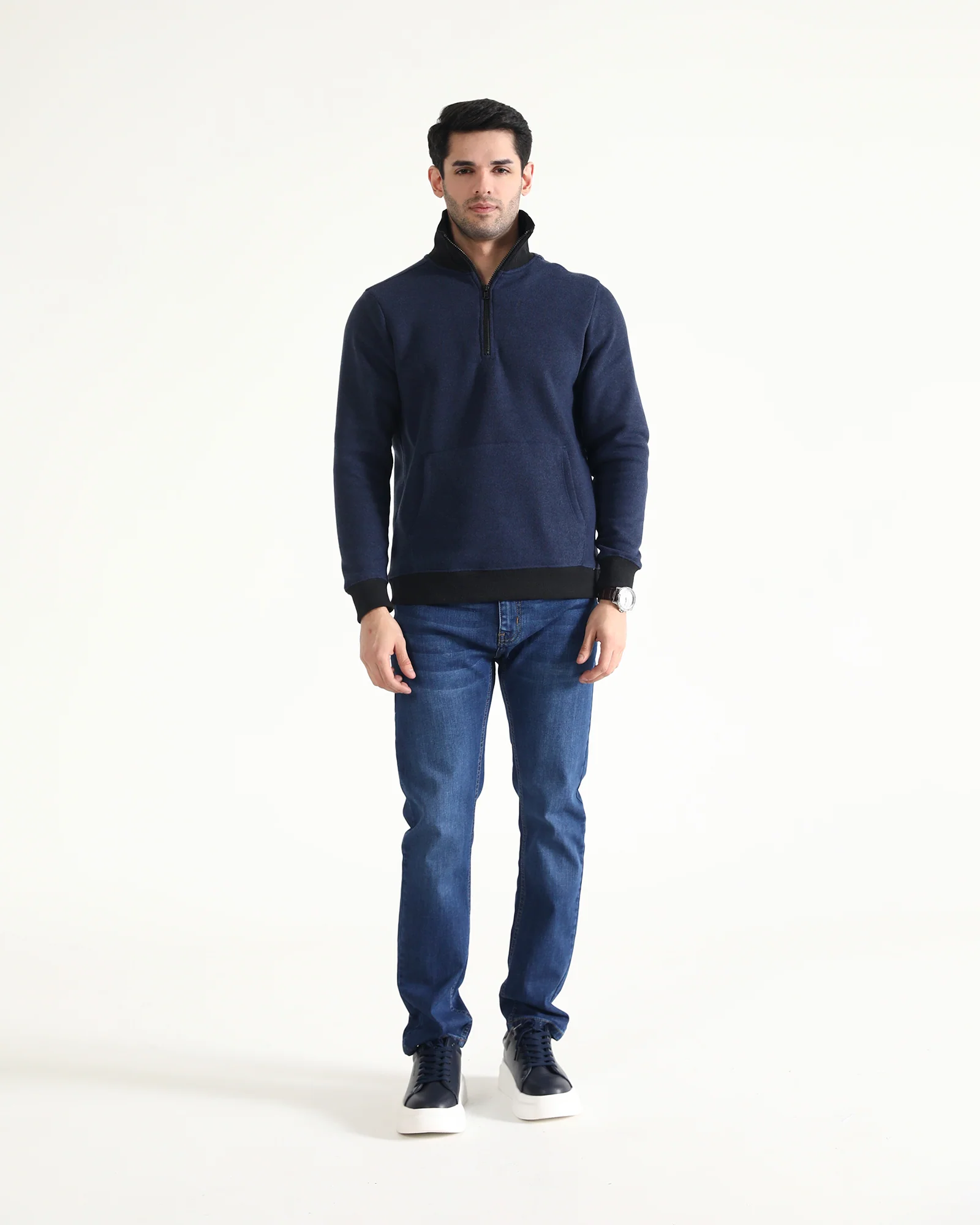 Men Basic Zip Thru Upper - Image 4